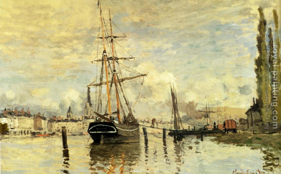 Claude Oscar Monet : The Seine At Rouen